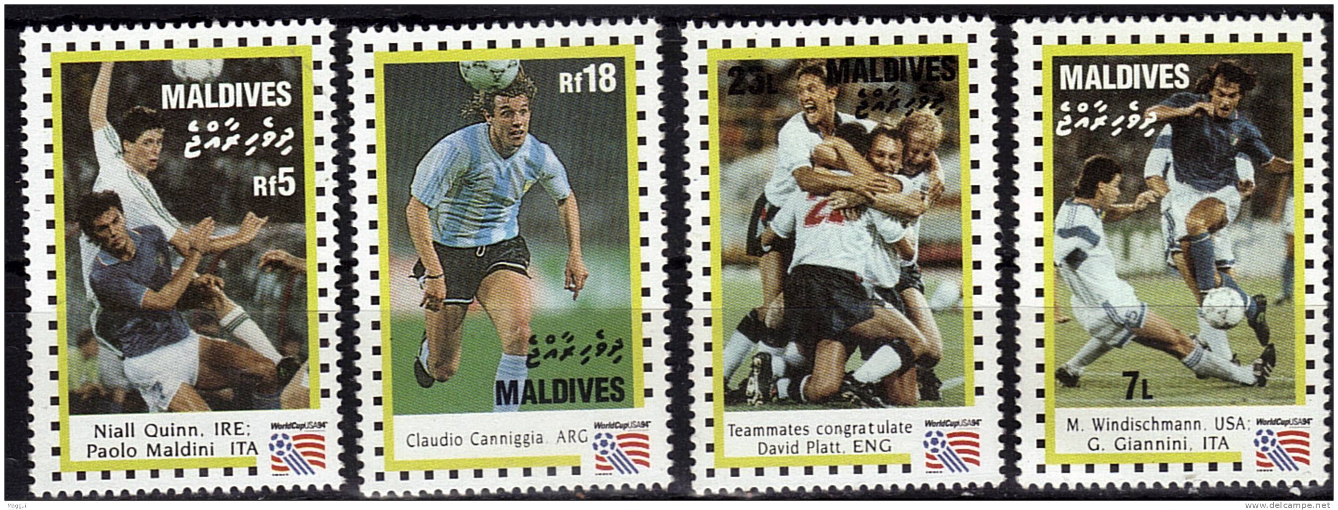 MALDIVES   N°  * *    Cup 1994    Football  Soccer Fussball - 1994 – États-Unis