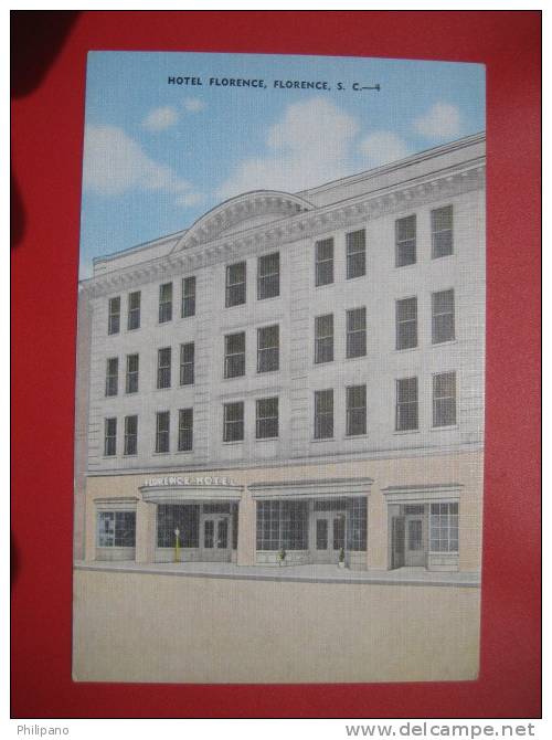 Florence  SC--- Hotel Florence  Linen   -- Ref 225 - Florence