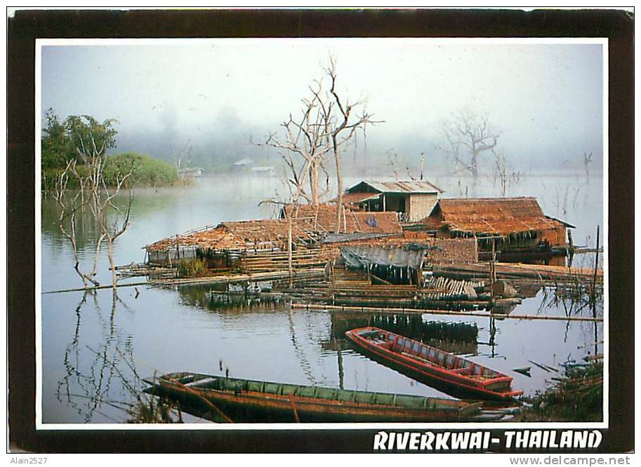 CPM - RIVERKWAI - Thailand - The House Boat In Kawe-Yai, Kanchanaburi (Phornthip Phatana, D 204) - Thaïlande