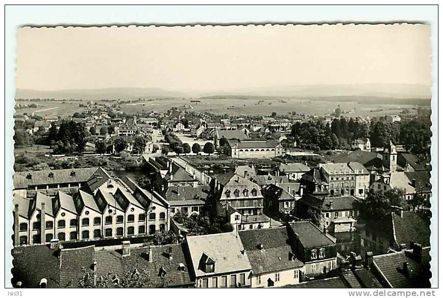 Dép 25 - Isle Sur Le Doubs - Vue Générale - Bon état Général - Semi Moderne  Petit Format - Isle Sur Le Doubs