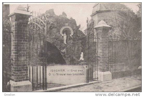 ISEGHEM GROT VAN O L VROUW VAN LOURDES  1919 - Izegem