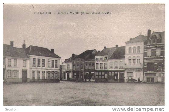 ISEGHEM GROOTE MARKT (NOORD OOST HOEK)  1919 - Izegem