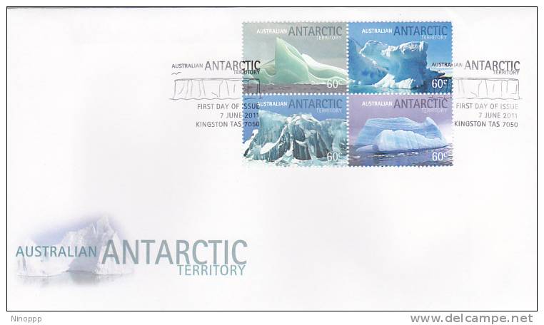 AAT- 2011 Landscapes Icebergs  FDC - Other & Unclassified