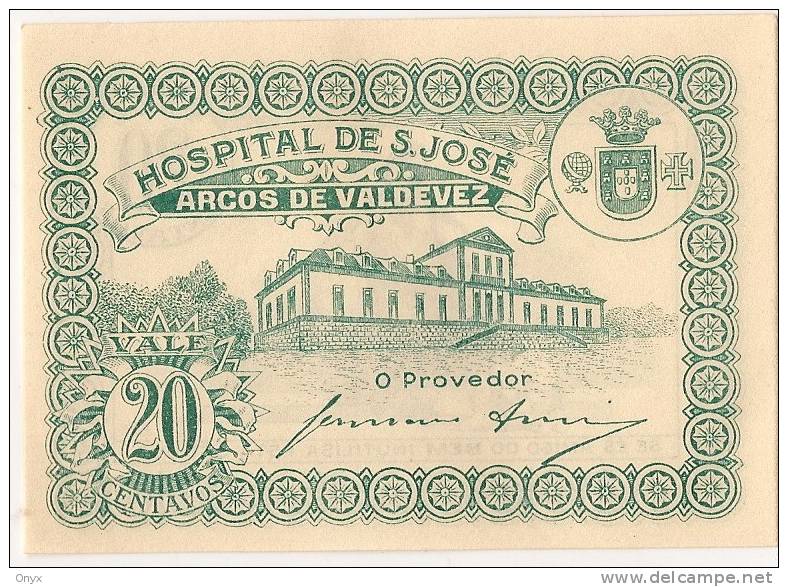 PORTUGAL - ARCOS VALDEVES / 20 CENTAVOS 1920-30 - Portogallo