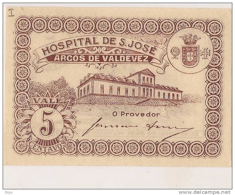 PORTUGAL - ARCOS VALDEVES / 5 CENTAVOS 1920-30 - Portugal