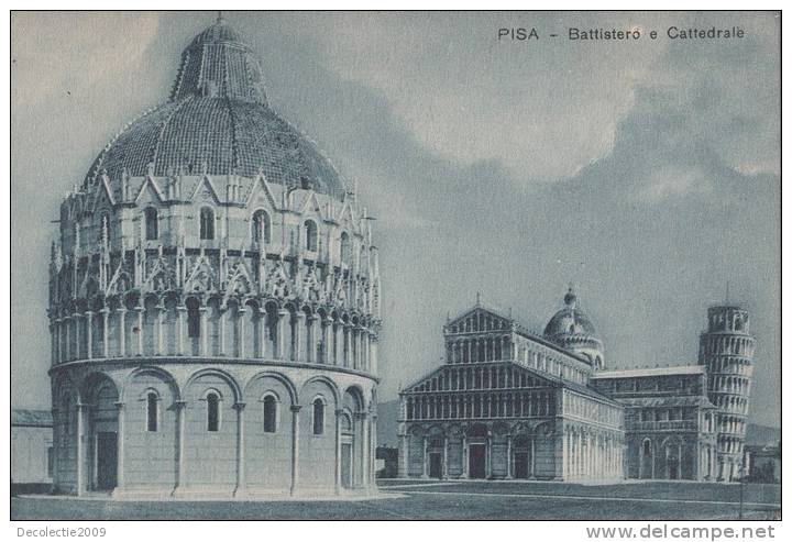 B27027 Pisa Battistero E Cattedrale  Not Used Perfect Shape - Pisa