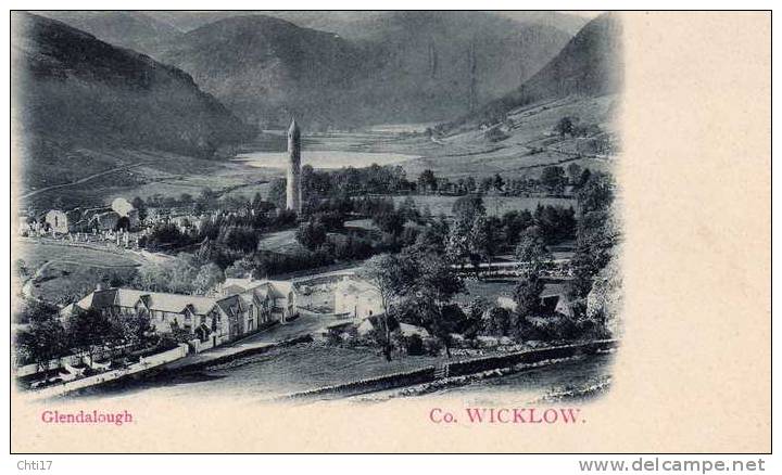WICLOW COUNTRY GLENDALOUGH   EDIT LAWRENCE DUBLIN   CIRC  NO - Wicklow