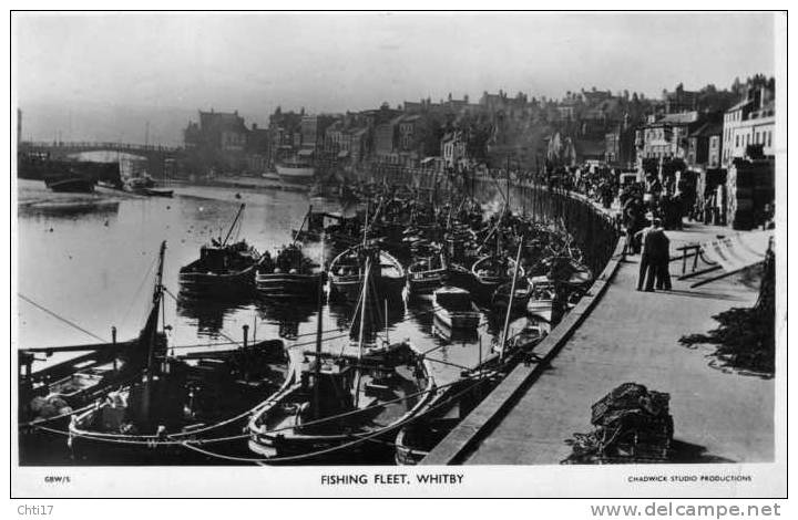 WITBY THE FISHING FLEET    EDIT CHADWICK    CIRC  1950 - Whitby