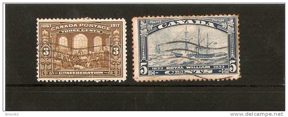 CANADA  N* 107 / 168 Oblitéré - Used Stamps