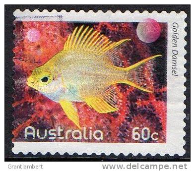 Australia 2010 Fishes Of The Reef 60c Golden Damsel Perf 13 Used - Used Stamps