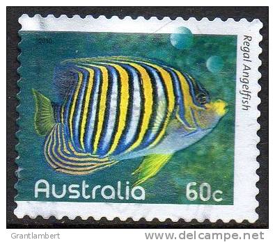 Australia 2010 Fishes Of The Reef 60c Regal Angelfish Perf 13 Used - Used Stamps