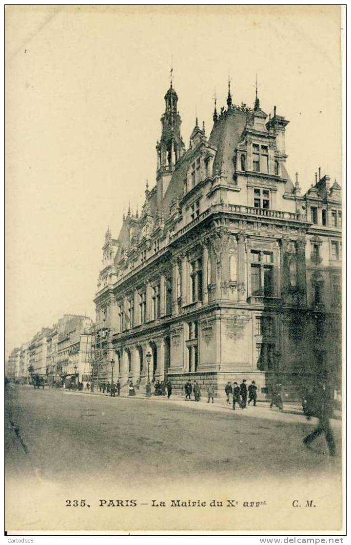 Paris  La Mairie Du XIe Arr.   Cpa - Distretto: 11