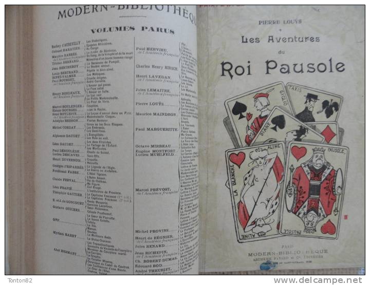 Modern Bibliothèque - Reliure Contenant 4 Numéros - ( Romans 2 ) - Arthème Fayard - 1901-1940