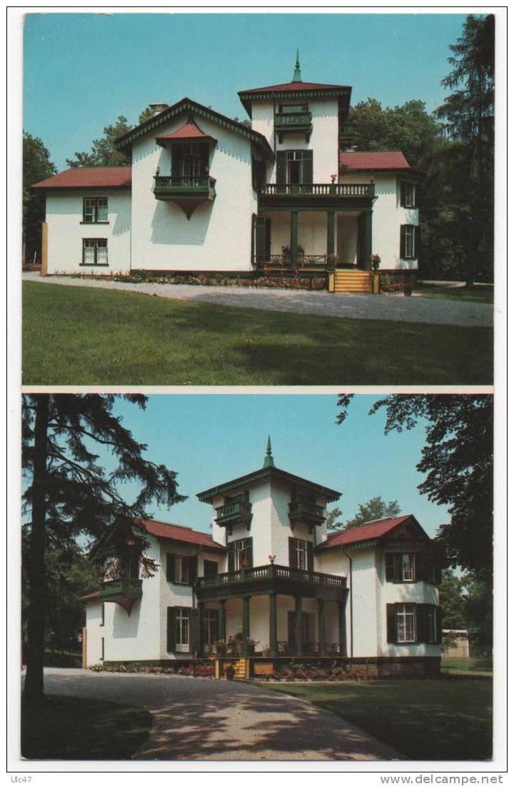 - KINGSTON. - Two Views Of Bellevue House - Deux Vues De La Villa Bellemare - Scan Verso - - Kingston