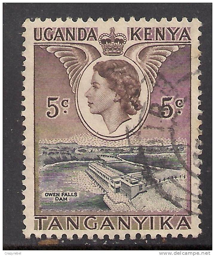 KENYA UGANDA TANGANYIKA 1954 - 59  5ct USED SG 167 (B67) - Kenya, Uganda & Tanganyika