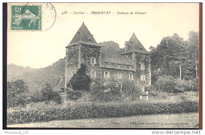 19 - ARGENTAT - "" Château Du Gipanel "" - Argentat