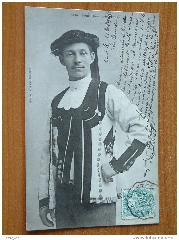 JEUNE HOMME DE PONTIVY / Anno 1903 ( Zie Foto Voor Details ) !! - Unclassified