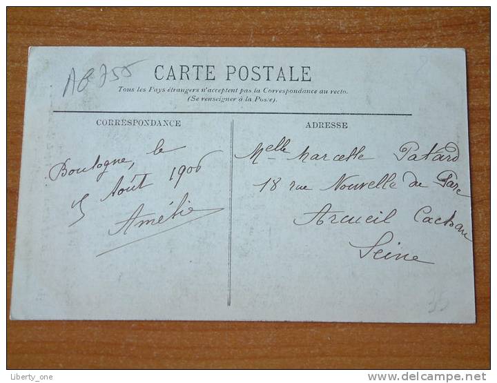 TYPE DE MATELOTE BOULOGNE-SUR-MER / Anno 1906 ( Zie Foto Voor Details ) !! - Non Classés