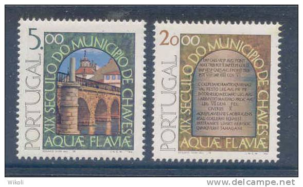 Portugal - 1978 Chaves City (Complete Set) - Af. 1392 To 1393 - MH - Nuovi