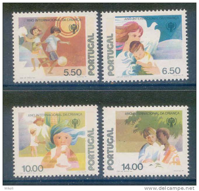 Portugal - 1979 Child's Year (Complete Set) - Af. 1425 To 1428 - MH - Nuovi