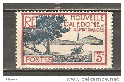 FRENCH NEW CALEDONIA 1939 - PALETUVIERS BAY 3  - MNH MINT NEUF NUEVO - Ungebraucht