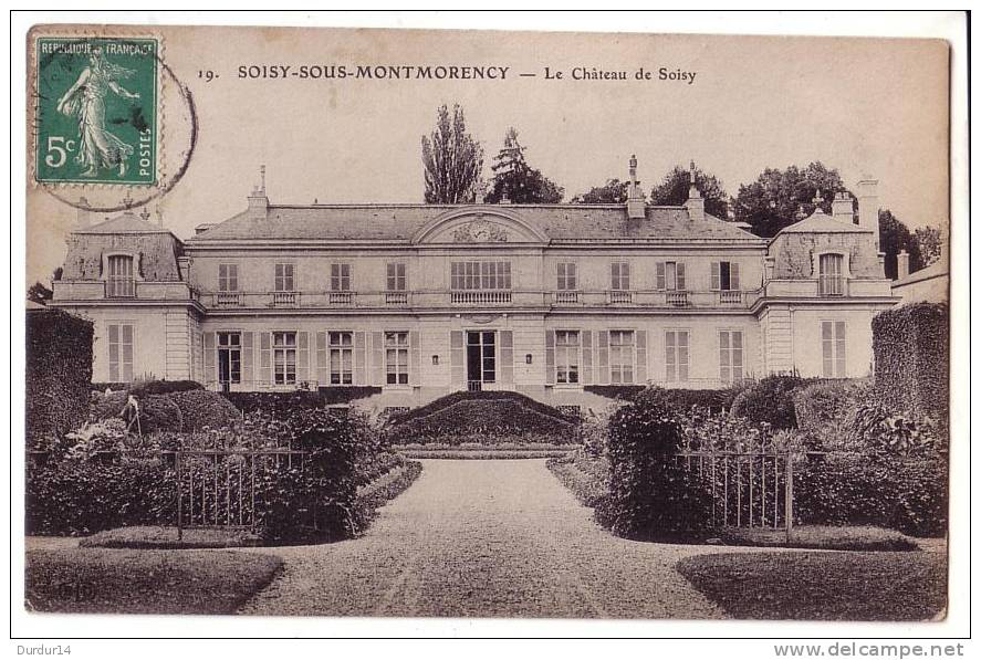 SOISY-SOUS-MONTMORENCY  ( Val-d´Oise )   Le Château De Soisy - Soisy-sous-Montmorency