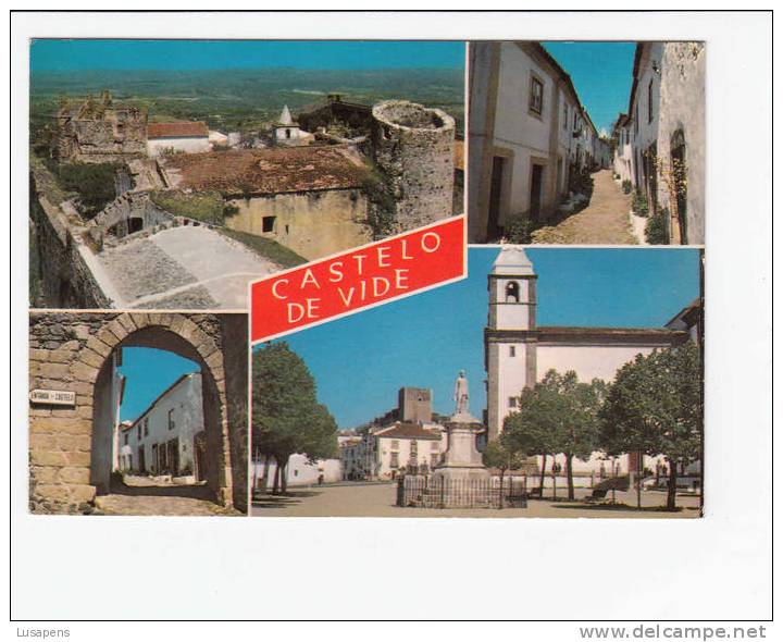 Portugal Cor 15207 –  CASTELO DE VIDE - ALGUNS ASPECTOS DA VILA - Portalegre