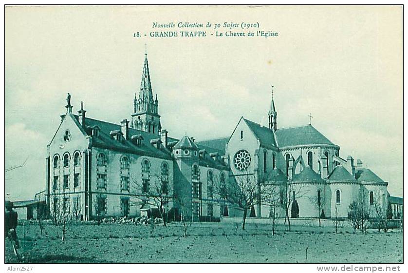 61 - GRANDE TRAPPE - Le Chevet De L'Eglise (N. 18) - Bazoches Sur Hoene