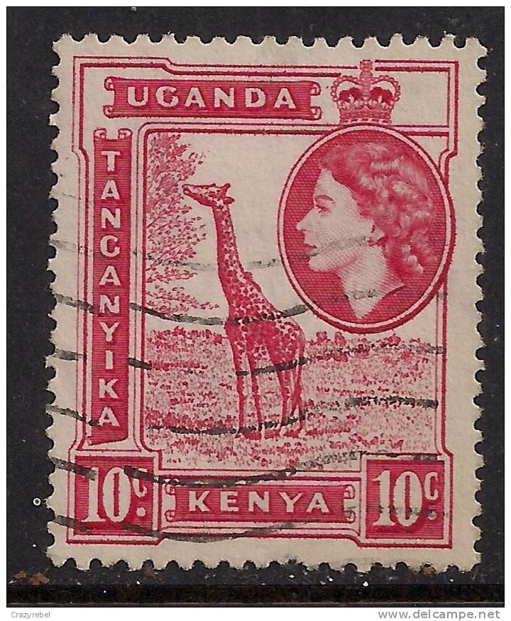 Kenya Uganda Tanganyika 1954 -59 10 Cts Carmine Red SG 168 ( C61 ) - Kenya, Uganda & Tanganyika