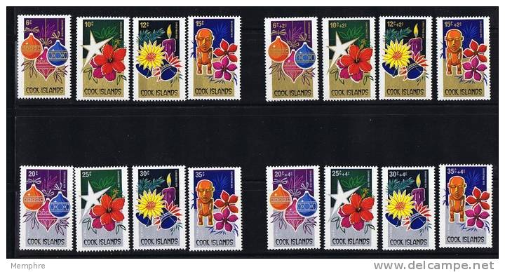 COOK ISLANDS 1979  Xmas Regular, Semi-postal, Air Mail And Air Semi-postal Sets MNH ** - Cook Islands