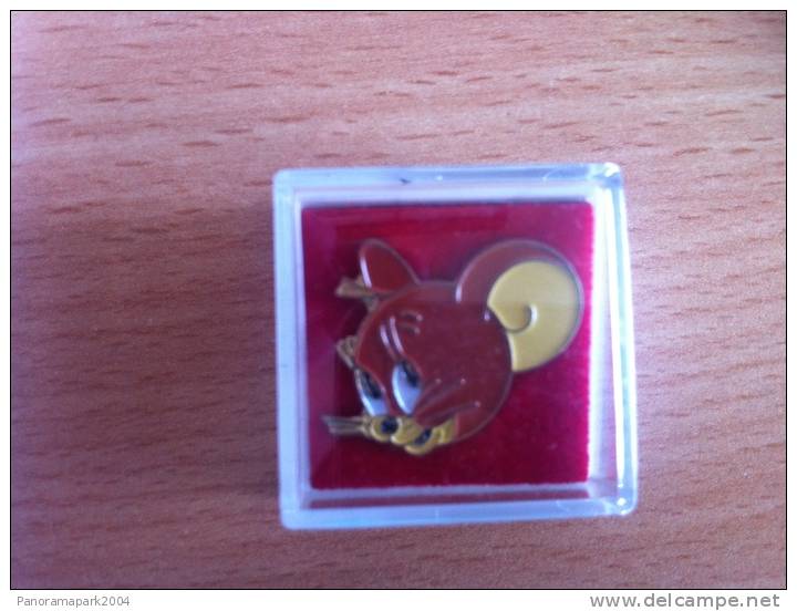 PIN´S JERRY LA SOURIS De TOM & JERRY , TETE , En Boite - Cómics