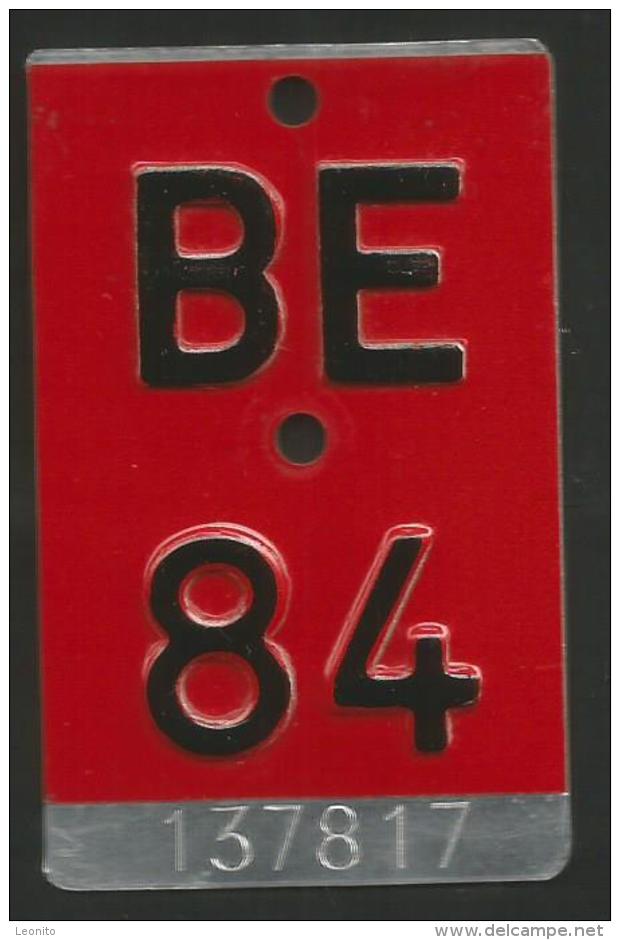 Velonummer Bern BE 84 - Placas De Matriculación