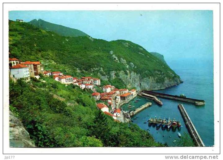 Pays Basque Biscaye Vizcaya Elantxobe Elanchove Vue Village Ports Peche Plaisance Vista Pueblo Y Puertos Pesca Y Placer - Vizcaya (Bilbao)