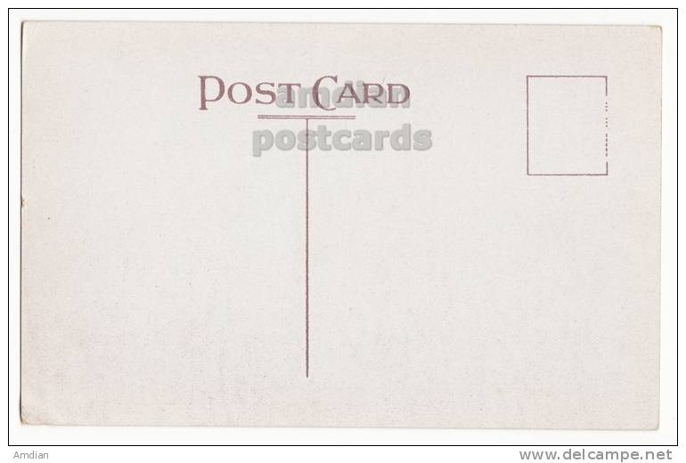 CLOCK And ESPLANADE ~ WEYMOUTH UK ~ C1910-20s Vintage Postcard ~ England ~ Dorset - Weymouth