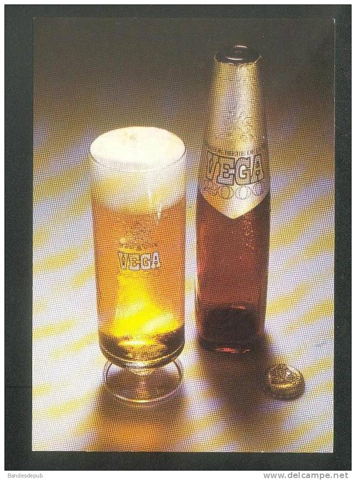 CPSM - Publicité Bière VEGA (bières Canette Verre ) - Publicité