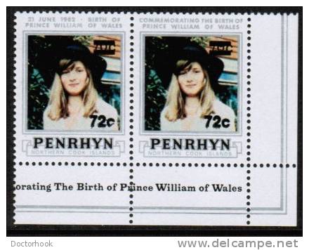 PENHRYN ISLAND   Scott #  247**  VF MINT NH Pair - Penrhyn