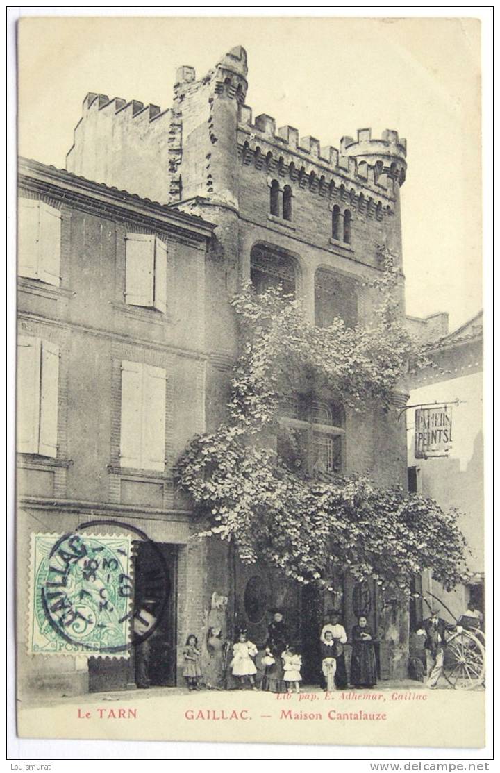 81-Gaillac-Maison Cantalauze - Gaillac