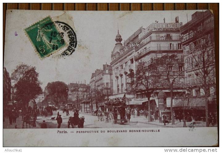 CPA : De PARIS   Bonne Nouvelle Est Une Station Du Métro De Paris Sur Les Lignes 8 Et 9, ..1911 &gt;75 SEINE &gt; - Arrondissement: 02