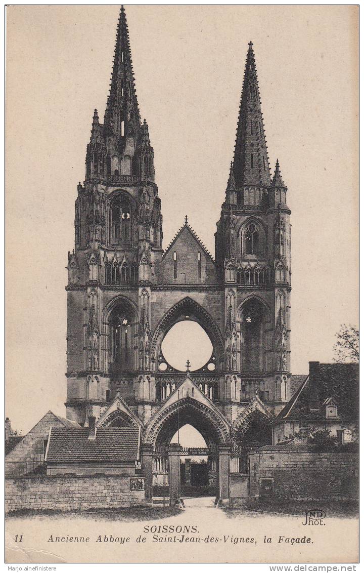 Dép. 02 - SOISSONS. - Ancienne Abbaye De Saint-Jean De Vignes. ND. Phot. N° 11 - Soissons