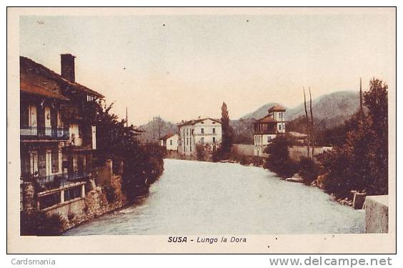 Susa(Torino)-Lungo La Dora-1930 - Autres & Non Classés