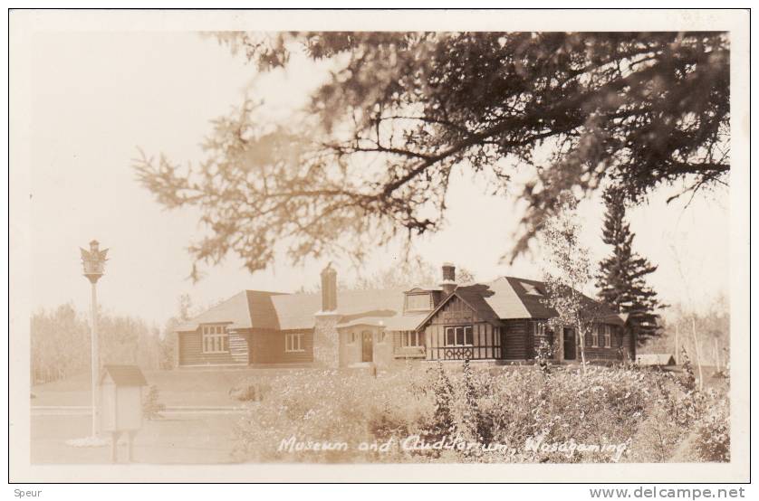 Wasagaming - Museum And Auditorium, Riding Mountain National Park, Minnedosa. Real Photo. - Other & Unclassified