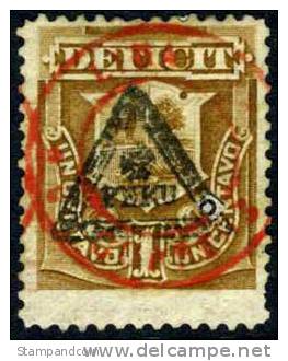 Peru J27 Used 1c Bister Postage Due From 1884 - Peru