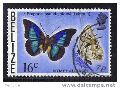 BELIZE  Butterflies  Sc 353  Used - Belice (1973-...)