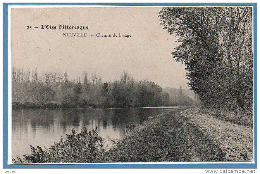 95 - NEUVILLE  --  Chemin De Halage - Neuville-sur-Oise