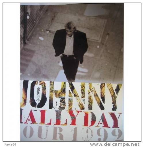 Johnny Hallyday  "  Tour 1992  " - Objets Dérivés