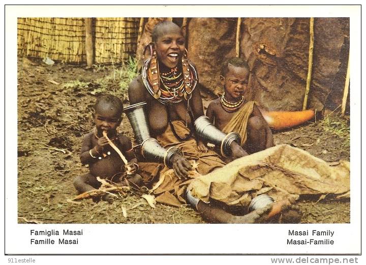 FAMILLE  MASAI - Sudan