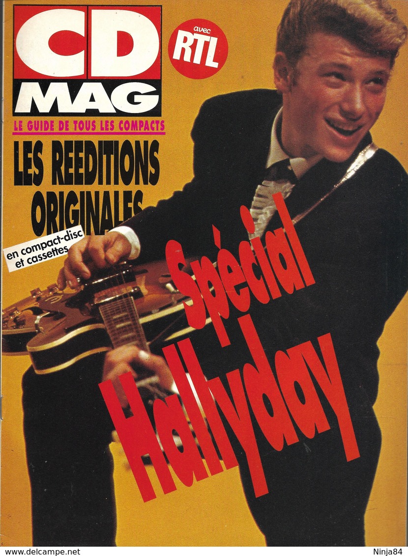 REVUE  Johnny Hallyday  "  CD Mag  " - Music