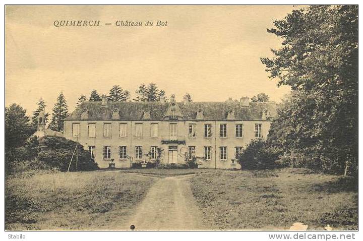 29 - QUIMERCH - CHATEAU DU BOT - Autres & Non Classés