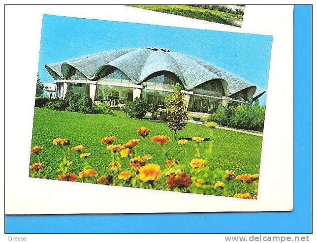 Bucharest Views, Multiple, Circus, Opera, Romania Postal Stationery Postcard 1968 - Cirque