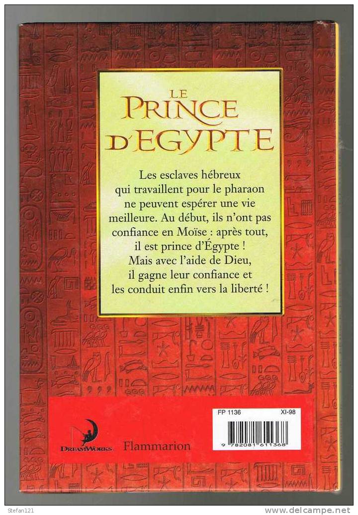 Le Prince D'Egypte L'histoire Du Film - 1998 - 30 Pages - 18,5 X 12,5 Cm -- - Other & Unclassified